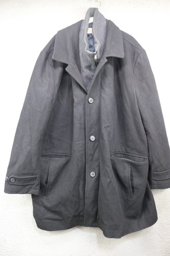 Cappotto Michael Kors full zip con bottoni misto lana lunghezza media foderato 3X