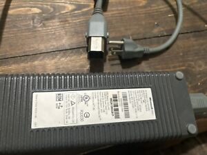 OEM Microsoft XBOX 360 AC Power Adapter + 3 Way AV Cables