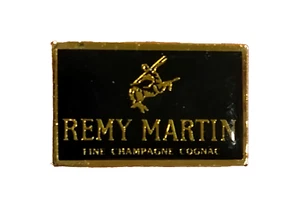Vintage REMY MARTIN FINE CHAMPAGNE COGNAC Tie Tack Lapel/Hat Pin Acrylic Topped - Picture 1 of 2