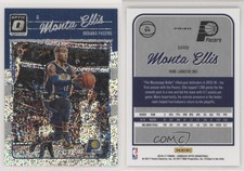2016-17 Panini Donruss Optic White Sparkle Prizm Monta Ellis #94