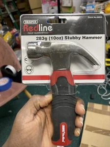 Draper 68833 283g (10oz) Fibreglass Shaft Stubby Claw Hammer - Picture 1 of 3