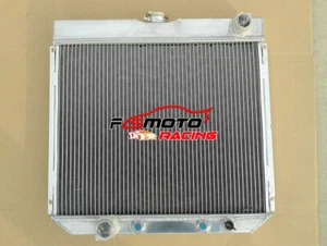 Alu Radiator Kühler For Ford Mustang Mercury Cougar XR7 4.7L/5.0L V8 1967-1970 - Bild 1 von 5