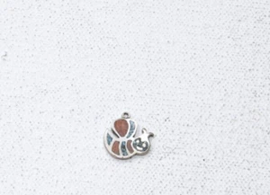 Colgante con dije indio turquesa y plata de ley - Imagen 1 de 2