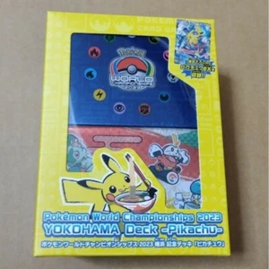 Pokemon World Championships 2023 Yokohama Deck Pikachu ex 001/030 No Promo Card - Picture 1 of 13