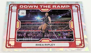 Rhea Ripley 2024 Panini Photogenic WWE #10 Down The Ramp Insert Diamond /75 - Foto 1 di 3