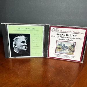 Lot: 2 Bruno Walter CD New York Concert 15 February 1948 Rarities 8 N. Milstein - Picture 1 of 10