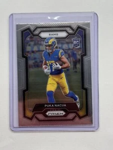 2023 Panini Prizm Puka Nacua RC Los Angeles Rams #357 - Picture 1 of 2