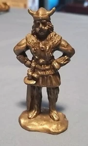 Vintage Pewter Rolf 1981 Selandia Made In Norway Viking 4" figure Rare HTF - Picture 1 of 8