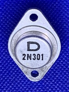 D 2N301 Transistor, 2PIN TO-3 - Picture 1 of 1