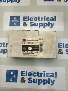 GFTCB250 - Eaton Cutler-Hammer 50 Amp Double Pole GFCI Circuit Breaker - Picture 1 of 3