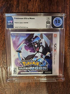 Pokemon Ultra Luna (Nintendo 3DS, 2017) WATA 10 A++ NUOVO sigillato in fabbrica - Foto 1 di 2