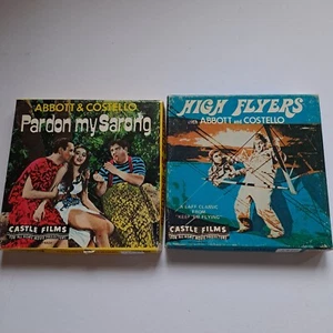 Super 8mm - Abbott and Costello - 2 x Films - Silent - 2 x 200ft - Photo 1/17