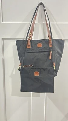 Brics Tote Bag - black- authentic, Included, Crossbody Strap, Pouch And Tote - Image 1 of 4