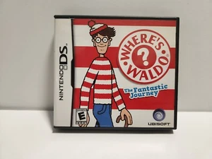 Where's Waldo The Fantastic Journey (Nintendo DS) solo estuche original - Imagen 1 de 3