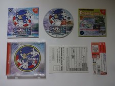Sega Dreamcast "SONIC ADVENTURE International" DC w/Obi Hagaki NTSC-J From Japan