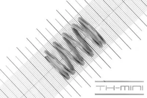 Molla a pressione 3mm applicata 27x37,2mm 27,8kg spirale acciaio inox metallo - Foto 1 di 1