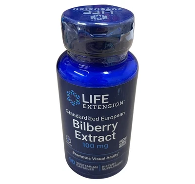Extracto de arándano europeo estandarizado Life Extension 100 mg 90 cápsulas sellado Foto 1 de 4