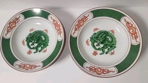 Fitz & Floyd Dragon Crest-Eight Soup Bowls-9" - Picture 1 of 4