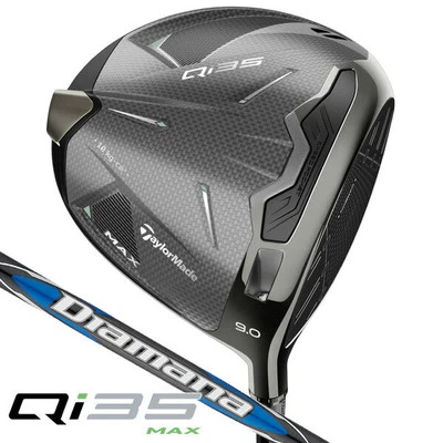 TaylorMade Qi35MAX Driver 10.5deg RH Diamana BLUE TM50 graphite Flex R HC japan - Image 1 of 4