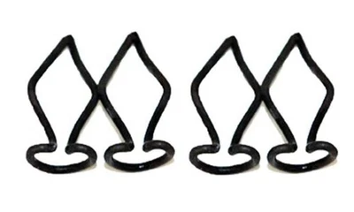 Juego de clips de borde inferior para tablero para Ford Mustang 1964-65; juego de 4 piezas Foto 1 de 2