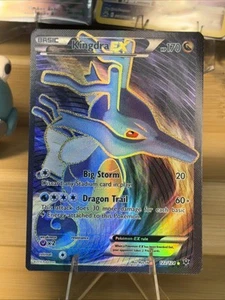 Kingdra EX 122/124 Pokemon 2016 Fates Collide Ultra Rare Full Art NM Holofoil - Picture 1 of 6