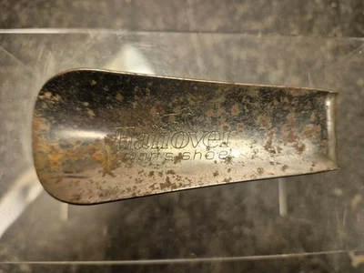 ZAPATOS HANOVER VINTAGE ZAPATO PARA HOMBRE 3,5 PULGADAS Zapato Cuerno Logo Tiene Desgaste Obvio Foto 1 de 2