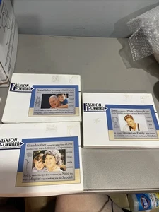 3er Set Bilderrahmen Großeltern Bild, Großmutter & Großvater & Sohn - Bild 1 von 4