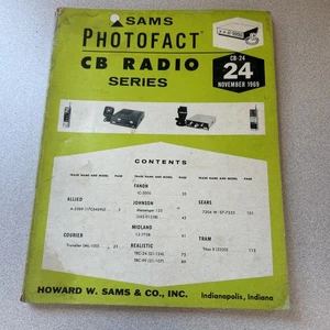 SAMS PHOTOFACT CB RADIO SERIES,   CB-24 - Picture 1 of 10