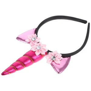 Diadema Unicornio Niños Niños Niñas Accesorios para el Cabello Niños Corona Prendas para la Cabeza - Imagen 1 de 12