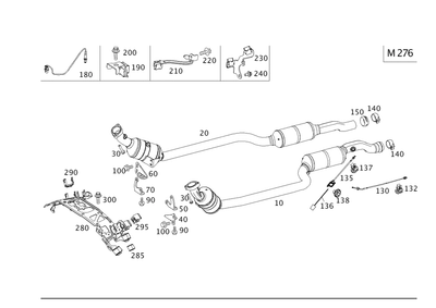 Sensor Lambda Original Mercedes-Benz 009-542-59-18 Foto 1 de 2