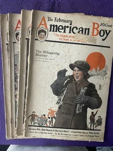 Vintage Lot Of (4) American Boy Magazines for 1923 - Picture 1 of 18