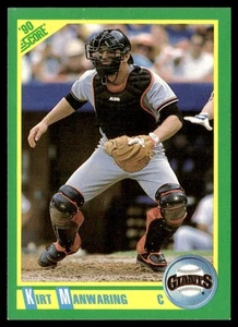 1990 Score Kirt Manwaring San Francisco Giants #146 - Picture 1 of 2