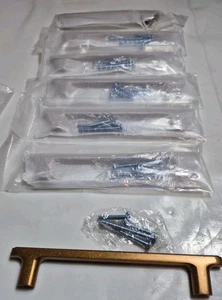 7er-Pack Asidrama 5" Antik Messing Schrankgriffe Schubladengriffe - Bild 1 von 5