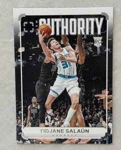 2024-25 Panini Photogenic - With Authority #8 Tidjane Salaun RC - Picture 1 of 2