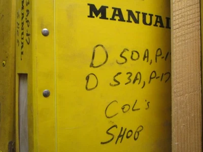 Manual de servicio de taller de topadora Komatsu D50A P 17 D53A P 17 Foto 1 de 3