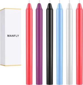 Low Temperature Candles, Soy Wax Scented Candle, Couple Wax, 6 PCS, Pink - Picture 1 of 6