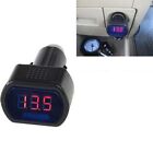 Meter Digital Volt Led Black Gauge Auto Shell Mini Monitor Car Battery 12v~24v