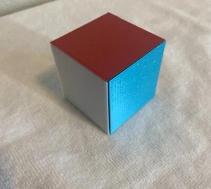 Triple Piece Perfection Puzzle cube (Custom colors check description!) - Picture 1 of 6