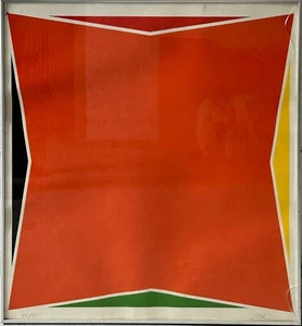 Larry Zox Screenprint: Untitled Abstract - Picture 1 of 2