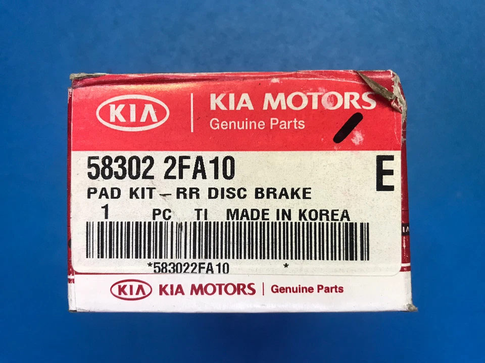 PASTILLAS DE FRENO TRASERAS ORIGINALES OE KIA PARA KIA CERATO HYUNDAI COUPE ELANTRA LANTRA Foto 1 de 1