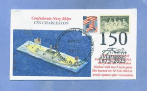 Css Charleston Confederati Corazzata Vapore RAM Blu Immagine, Sud Carolina Pict - Foto 1 di 1