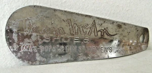 THOM MCAN SHOES ~MEN'S ~ BOYS' & GIRLS' ~ WOMEN'S ~METAL SHOE HORN - Picture 1 of 4