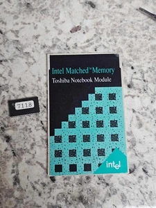 Very Rare Intel - Toshiba 8MB Memory Module for T4400SX T4400SXC PC-PA2005U & IC - Picture 1 of 3