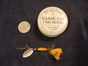 Glen L Evans Shyster GLE inkl. Vintage Angelköder, Inline Spinner + Pflueger Dose - Bild 1 von 7