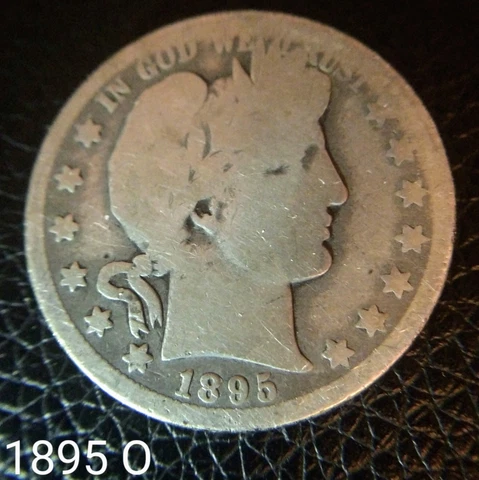 1895 O Silver Barber Half Dollar Cover