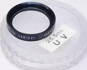 PENTAX-110 25.5mm L39 (UV) for 24mm lens + Case - Picture 1 of 1