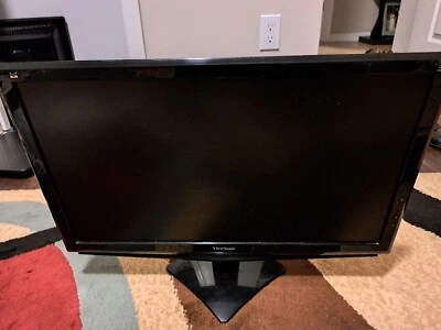 ViewSonic VA2448M 24" LED Widescreen Monitor 1920 x 1080 w/Cables - Image 1 of 4