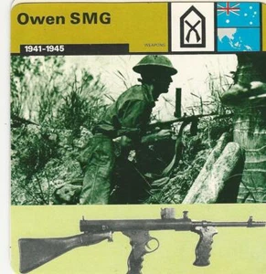 1977 Edito-Service, World War II, #48.17 Owen SMG Gun - Picture 1 of 1