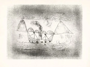 1947 Kollotyp "Lugano" von Paul Klee - Bild 1 von 1