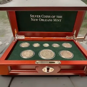 SILVER COINS OF THE NEW ORLEANS MINT - Picture 1 of 8